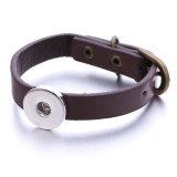 Leather bracelets fit 20mm snaps  jewelry