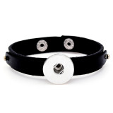 Leather bracelets fit 20mm snaps  jewelry