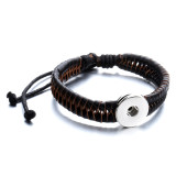 Leather bracelets fit 20mm snaps  jewelry