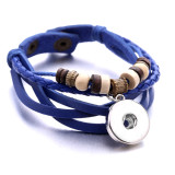 Leather bracelets fit 20mm snaps  jewelry