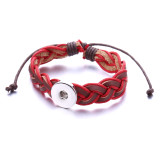 Leather bracelets fit 20mm snaps  jewelry