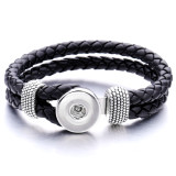 Leather bracelets fit 20mm snaps  jewelry