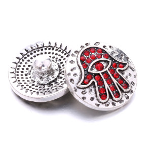 20MM faith Rhinestone  Metal snap buttons
