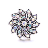 20MM  design Rhinestone  Metal snap buttons