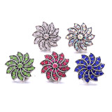 20MM  design Rhinestone  Metal snap buttons