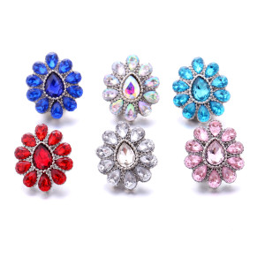 20MM  design Rhinestone  Metal snap buttons