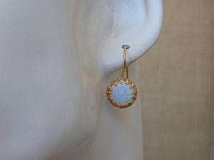 Opal earrings fashion women's earrings
