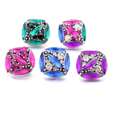 20MM  design Rhinestone  Metal snap buttons