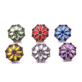 20MM  design Rhinestone  Metal snap buttons