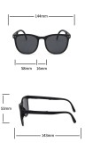 Folding sunglasses uv anti-ultraviolet sunscreen sunglasses storage zipper box