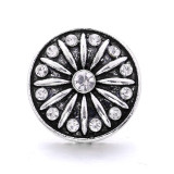 20MM  design Rhinestone  Metal snap buttons