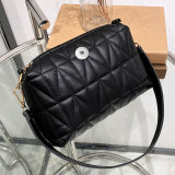Lingerie bag women's fashion one shoulder messenger mini camera bag fit 18mm snap button jewelry