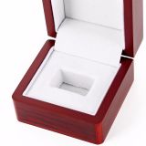 Ring wooden box Ring single hole five hole gift wooden box