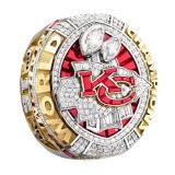 7 sizes NFL Kansas City Chiefs Super Bowl Men's Ring Alloy Jewelry