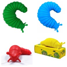 Decompress slug caterpillar children's educational science and education decompression vent toy