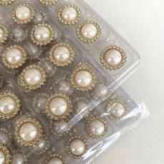 20MM  pearl golden silver  snap buttons