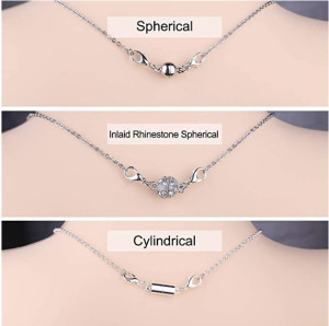 Necklace Buckle Bracelet Buckle Magnet Buckle Cylindrical Magnetic Buckle Necklace Magnetic Buckle with Lobster Buckle