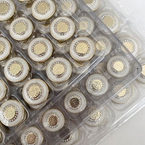 20MM  round golden silver  snap buttons