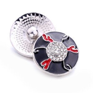 20MM  design Rhinestone  Metal snap buttons