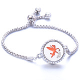 Stainless Steel Hollow Aromatherapy Openable Essential Oil Bracelet Tree of Life Adjustable Size Perfume Bracelet