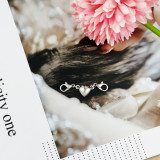 Glossy Love Magnet Buckle DIY Jewelry Round Necklace Magnet Buckle Two Hanging Lobster Buckle Connection Buckle Accessories