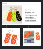 Keychain pendant EVA key board personalized DIY accessories