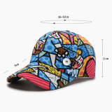 Outdoor leisure trend of colored baseball caps fit 18mm snap button jewelry