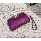 Mini small satchel popular plaid messenger bag simple shoulder hand grab coin purse fit 18mm snap button jewelry