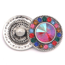 20MM  design Rhinestone  Metal snap buttons