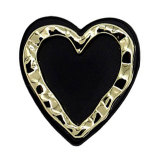 20MM  Heart Shaped Metal Painted Button Heart Decorative Button Round Button silver  snap buttons