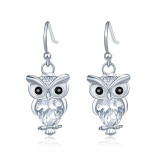 Animal series stud ear owl