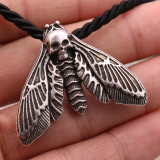 60CM Skull Moth Necklace