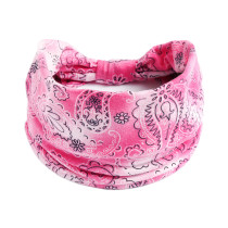 Yoga Headband Antiperspirant Sports Headband Women Cashew Hair Accessories Bohemian Headwear