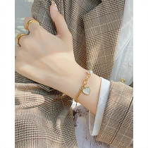 Love Pearl Stainless Steel Bracelet