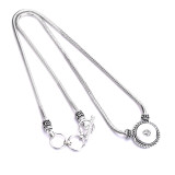 60CM Necklace fit 18mm chunks KC0929 snaps jewelry