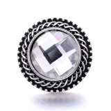 20MM   rhinestones  design  Metal snap buttons