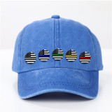 Children's hats Boys and girls sun hats Washed cotton Baseball caps Head circumference 52-54cm/adjustable/suitable for 3-8 years old