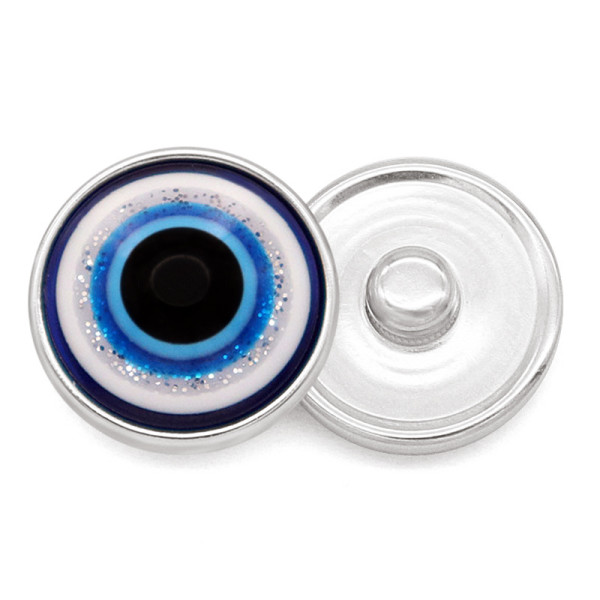 20MM Evil eye snap buttons