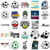 50pcs Soccer Score Sticker graffiti stickers decorative suitcase notebook waterproof detachable stickers