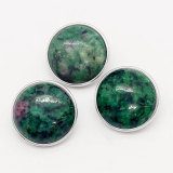 18MM snap Natural stone turquoise snap buttons
