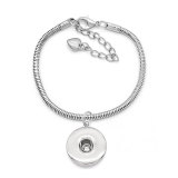 Alloy Bracelet fit 18mm snap button jewelry