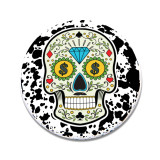 14 styles USA  skull Painted metal 20mm snap buttons  DIY Jewelry