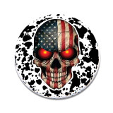 14 styles USA  skull Painted metal 20mm snap buttons  DIY Jewelry