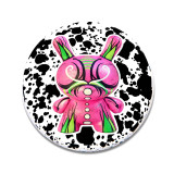 35 styles Bunny Painted metal 20mm snap buttons Cartoon DIY Jewelry