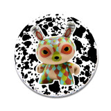 35 styles Bunny Painted metal 20mm snap buttons Cartoon DIY Jewelry