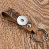 Car keychain men's waist pendant personality high-end creative fit 18mm snap button jewelry
