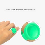 Macaron Men's and Women's Rodent Pioneer Silicone Ring Decompression Educational Toys Silicone Products