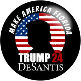 Painted metal 20mm snap buttons 2024 USA Trump