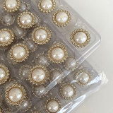 21MM Diamond Pearl Metal Button Jacket Coat Snap Buttons