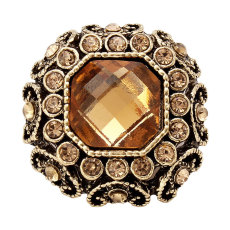 23MM Large Vintage Metal Snap  Button Rhinestone and Diamond Jewelry  fit 18mm snap jewelry